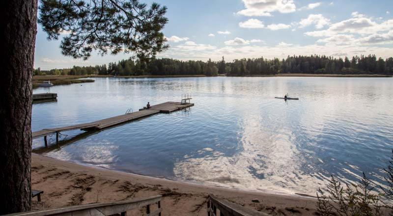 Solliden Camping Pargas Bagian luar foto