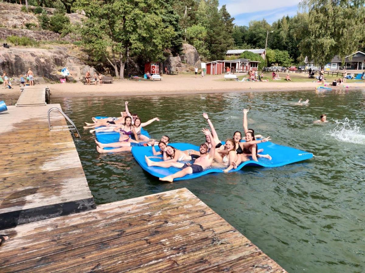 Solliden Camping Pargas Bagian luar foto