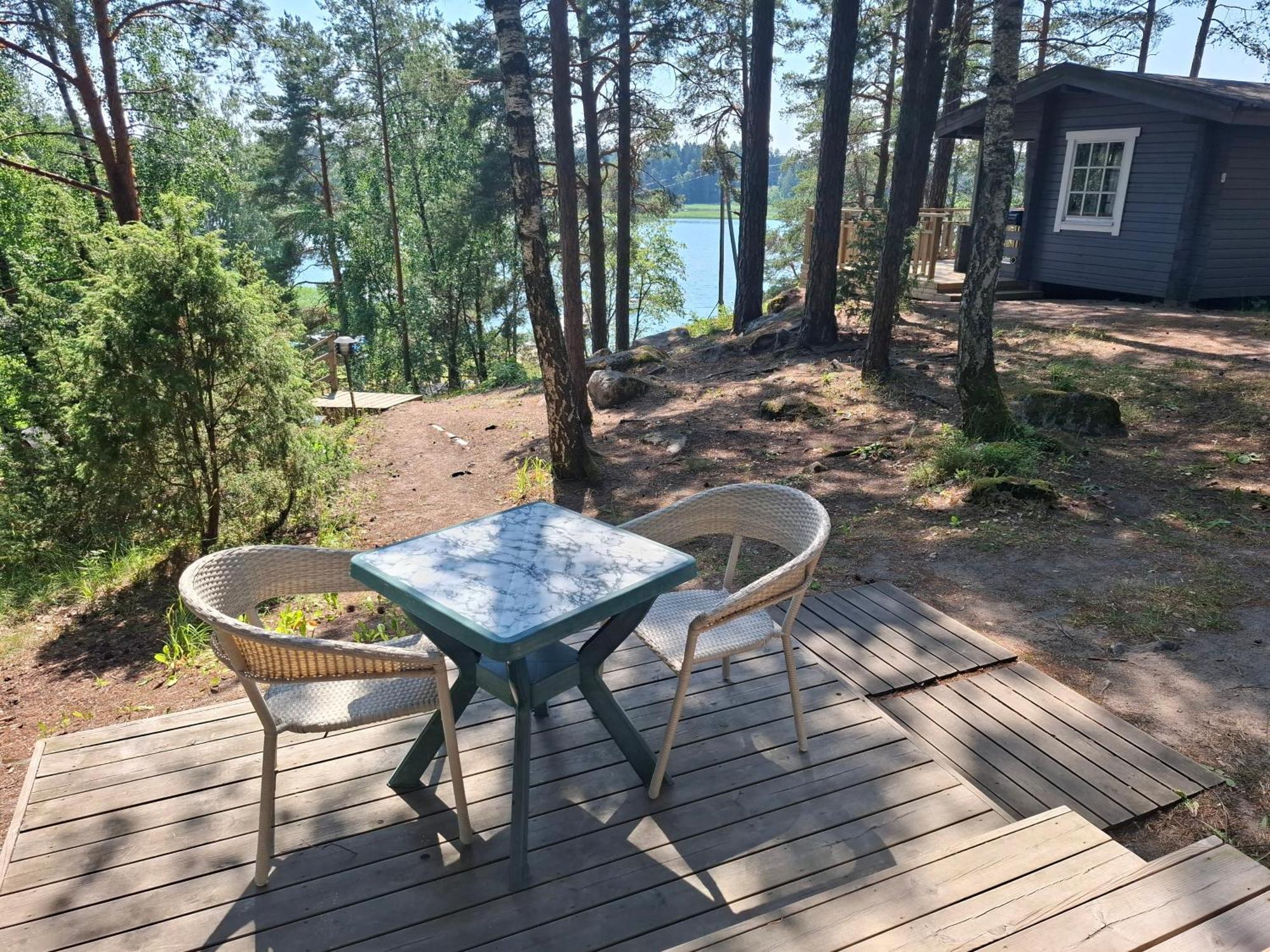 Solliden Camping Pargas Bagian luar foto